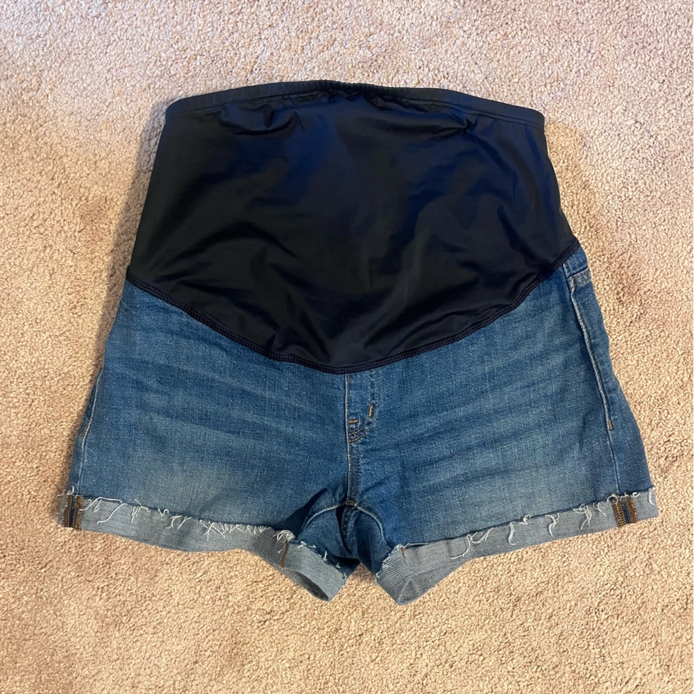 Madewell maternity shorts